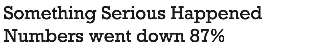 Rockwell: the message in a slab serif with heavy, square serifs